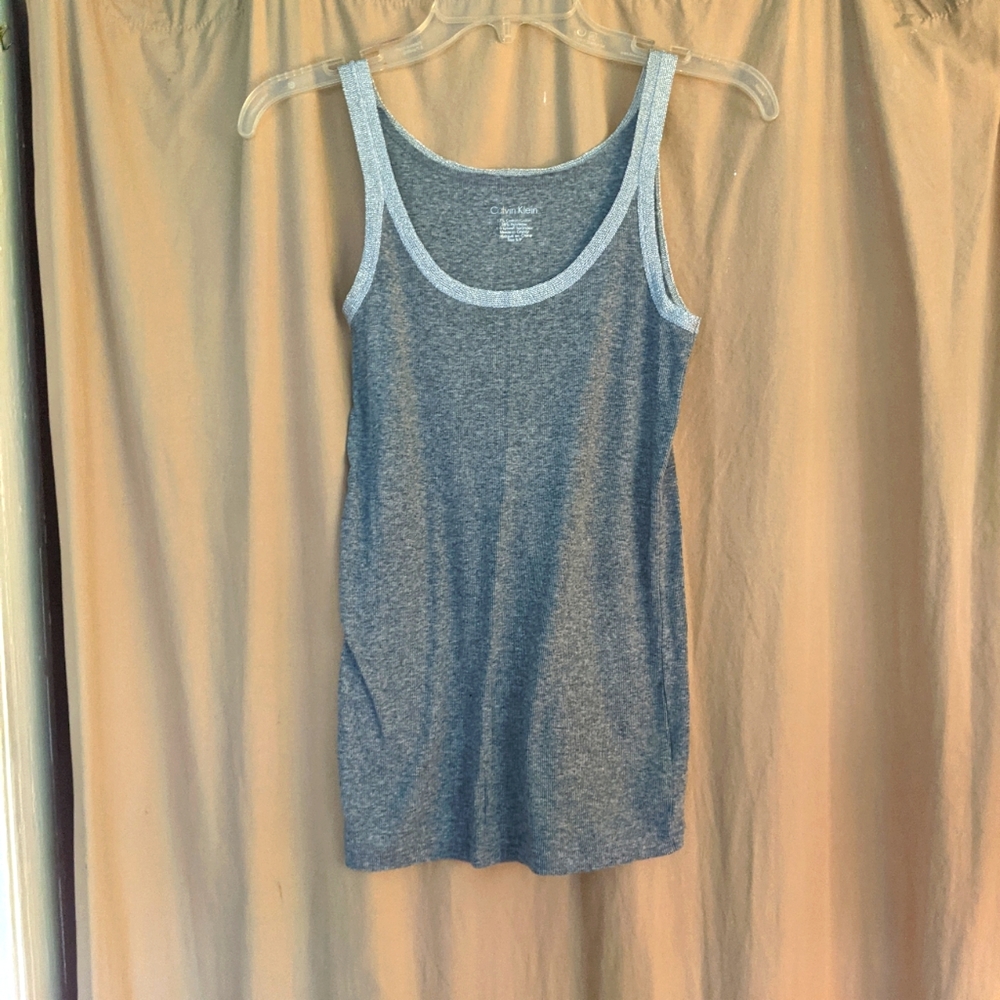 Calvin Klein Gray Tank Top